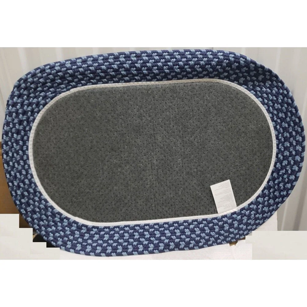 Oval Braided Kitchen Rug (20